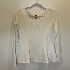 H&M white blouse (L)